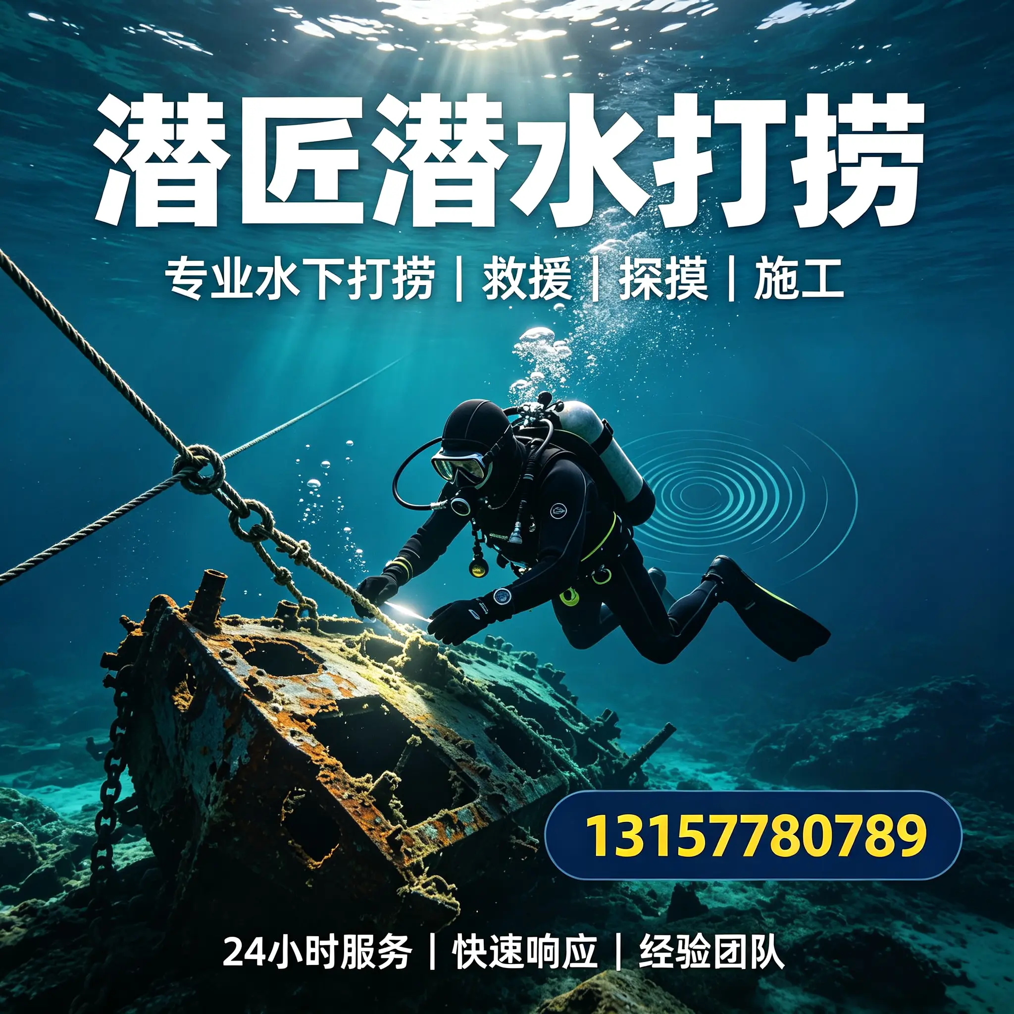 娄星水下打捞作业服务产品